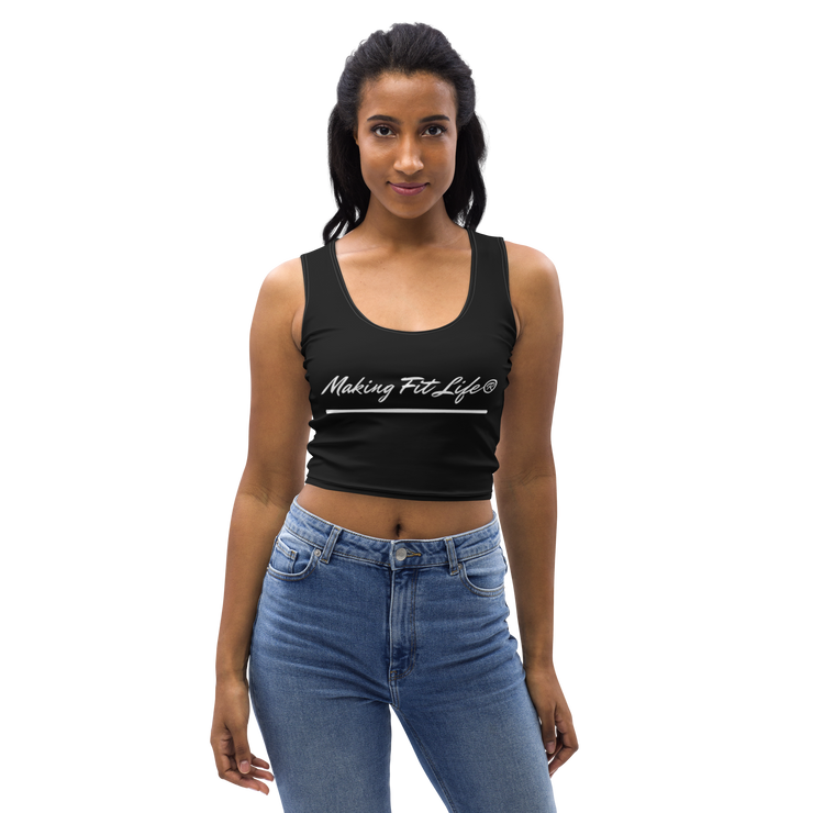 BLACK  Making Fit Life® Crop Top