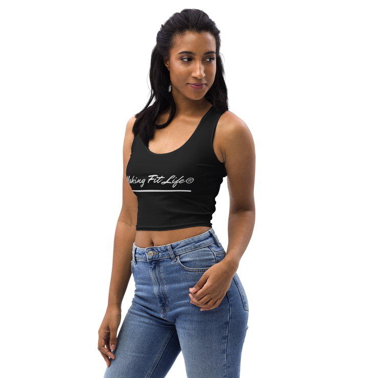 BLACK  Making Fit Life® Crop Top