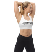 WHITE Making Fit Life® Sport Bra