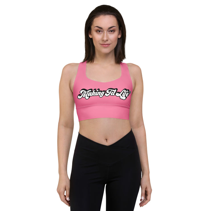 BARBIE Pink Making Fit Life® Sport Bra