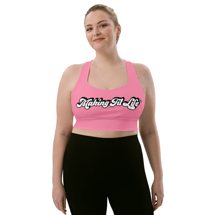 BARBIE Pink Making Fit Life® Sport Bra