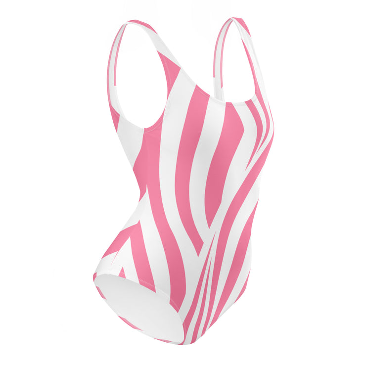 BARBIE Pink Zebra MFL® One-Piece Swimsuit