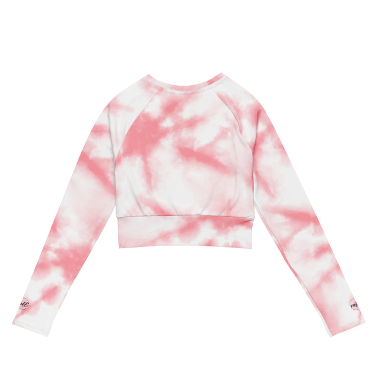 Barbie Pink MFL® Active WOMAN Long Sleeve Crop Top