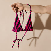 Pink MFL® Recycled String Bikini Top