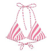 BARBIE Pink MFL® Recycled String Bikini Top