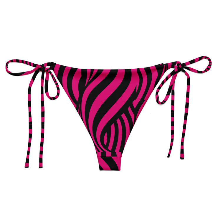 Pink MFL® Recycled String Bikini Bottom