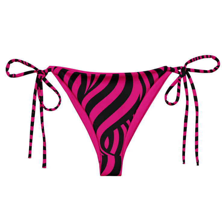 Pink MFL® Recycled String Bikini Bottom