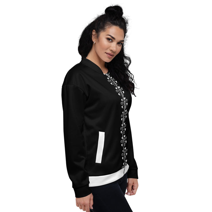 Black MFL® Unisex Bomber Jacket