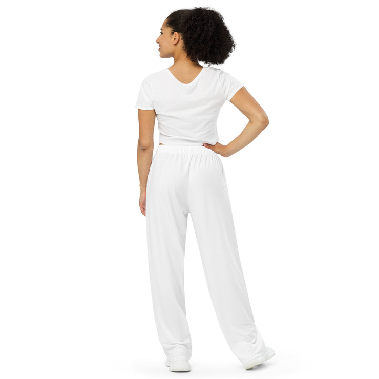 White MFL® Wide-leg Pants