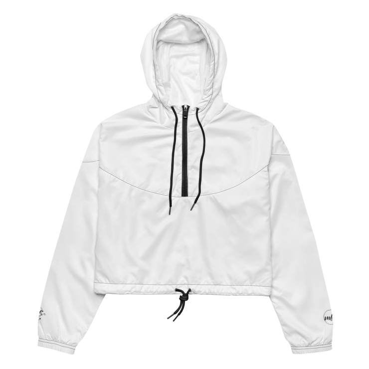 White MFL® Cropped Windbreaker