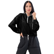 Black MFL® Cropped Windbreaker