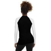 Black & White MFL® Women's Rash Guard