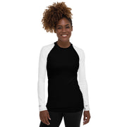 Black & White MFL® Women's Rash Guard