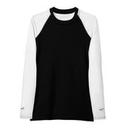 Black & White MFL® Women's Rash Guard