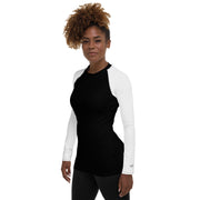 Black & White MFL® Women's Rash Guard