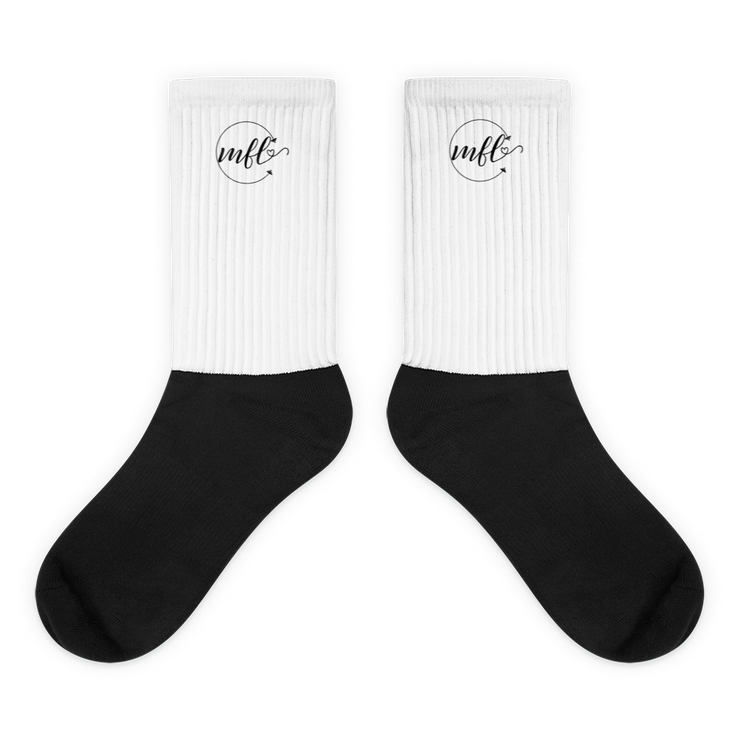 White MFL® Long Socks