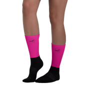 Pink MFL® Long Socks