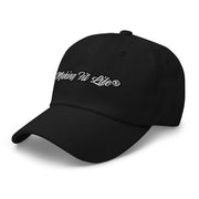 Making Fit Life® Hat - PINK` BLACK` WHITE`