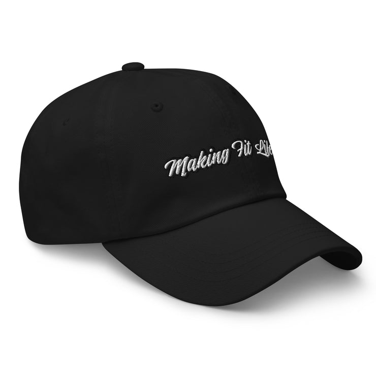 Making Fit Life® Hat - PINK` BLACK` WHITE`