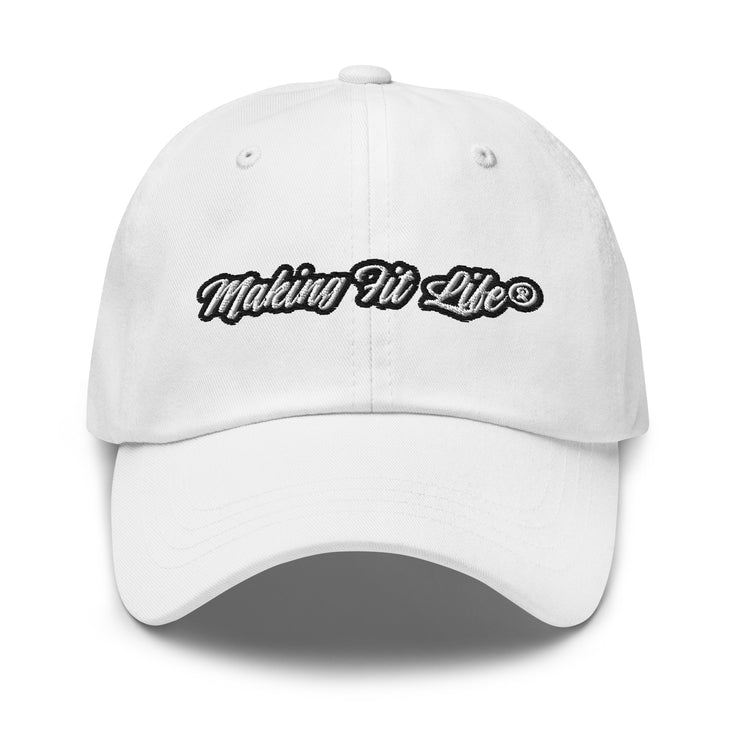 Making Fit Life® Hat - PINK` BLACK` WHITE`