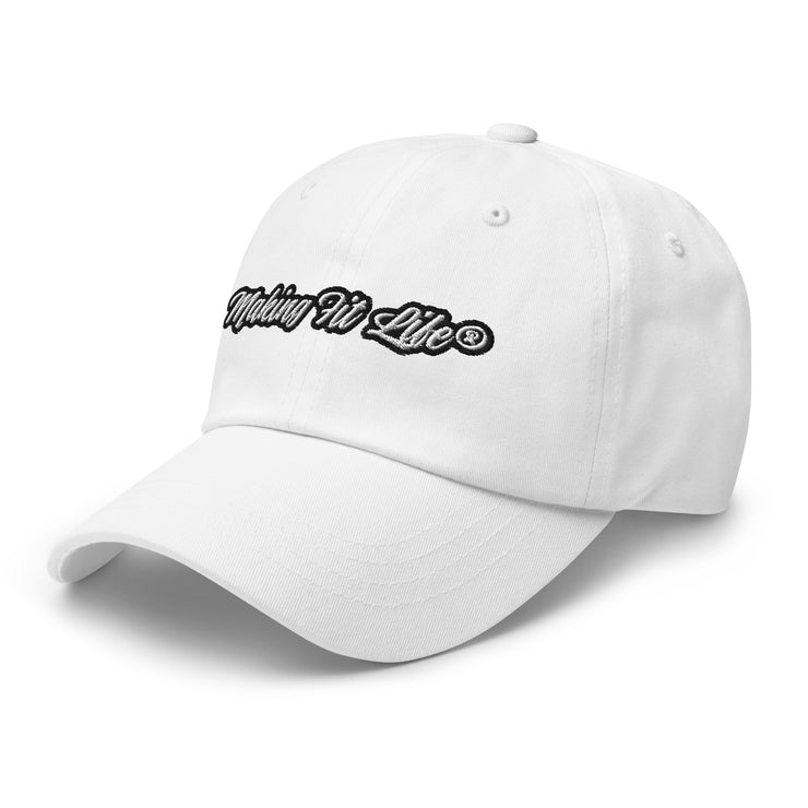 Making Fit Life® Hat - PINK` BLACK` WHITE`