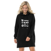 Black MFL® Hoodie Dress