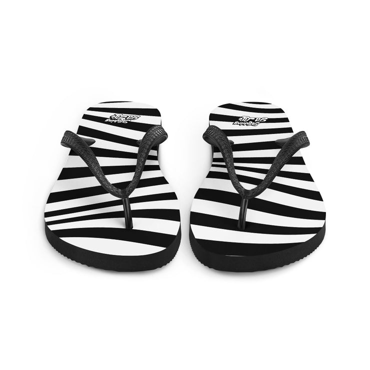 Black & White MFL® Flip-Flops