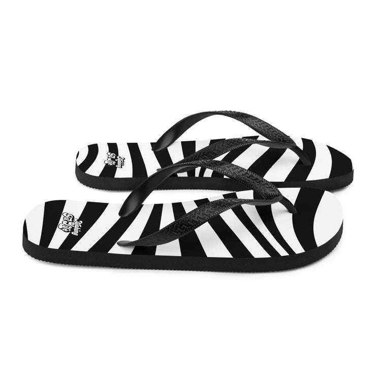 Black & White MFL® Flip-Flops