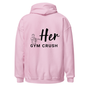 Matching Couple Hoodie "HER GYM CRUSH"