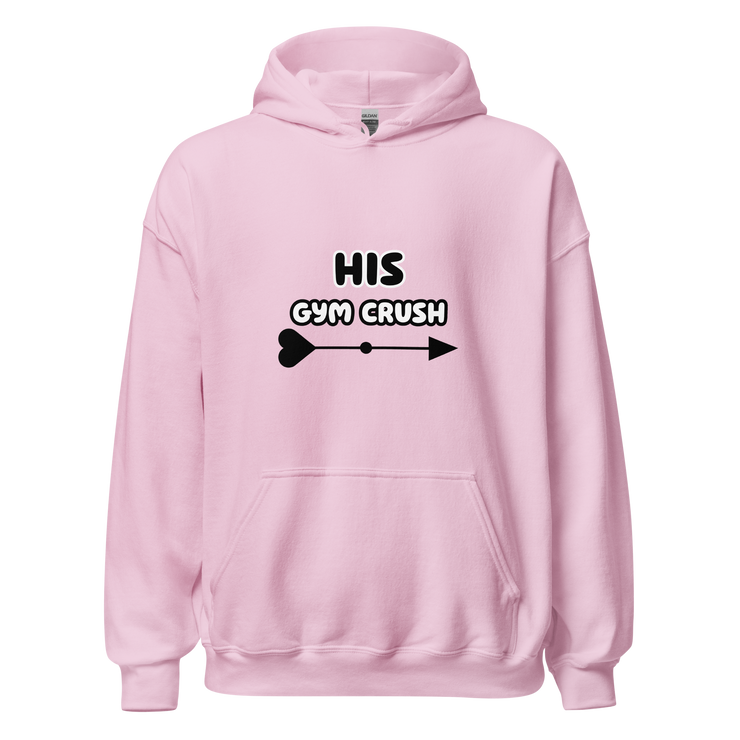 Matching Couple Hoodie "HIS GYM CRUSH"