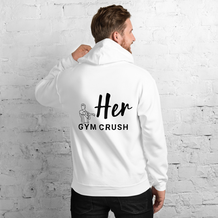 Matching Couple Hoodie "HER GYM CRUSH"