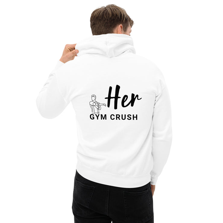 Matching Couple Hoodie "HER GYM CRUSH"